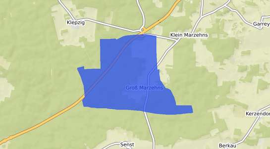 Bodenrichtwertkarte Gross Marzehns